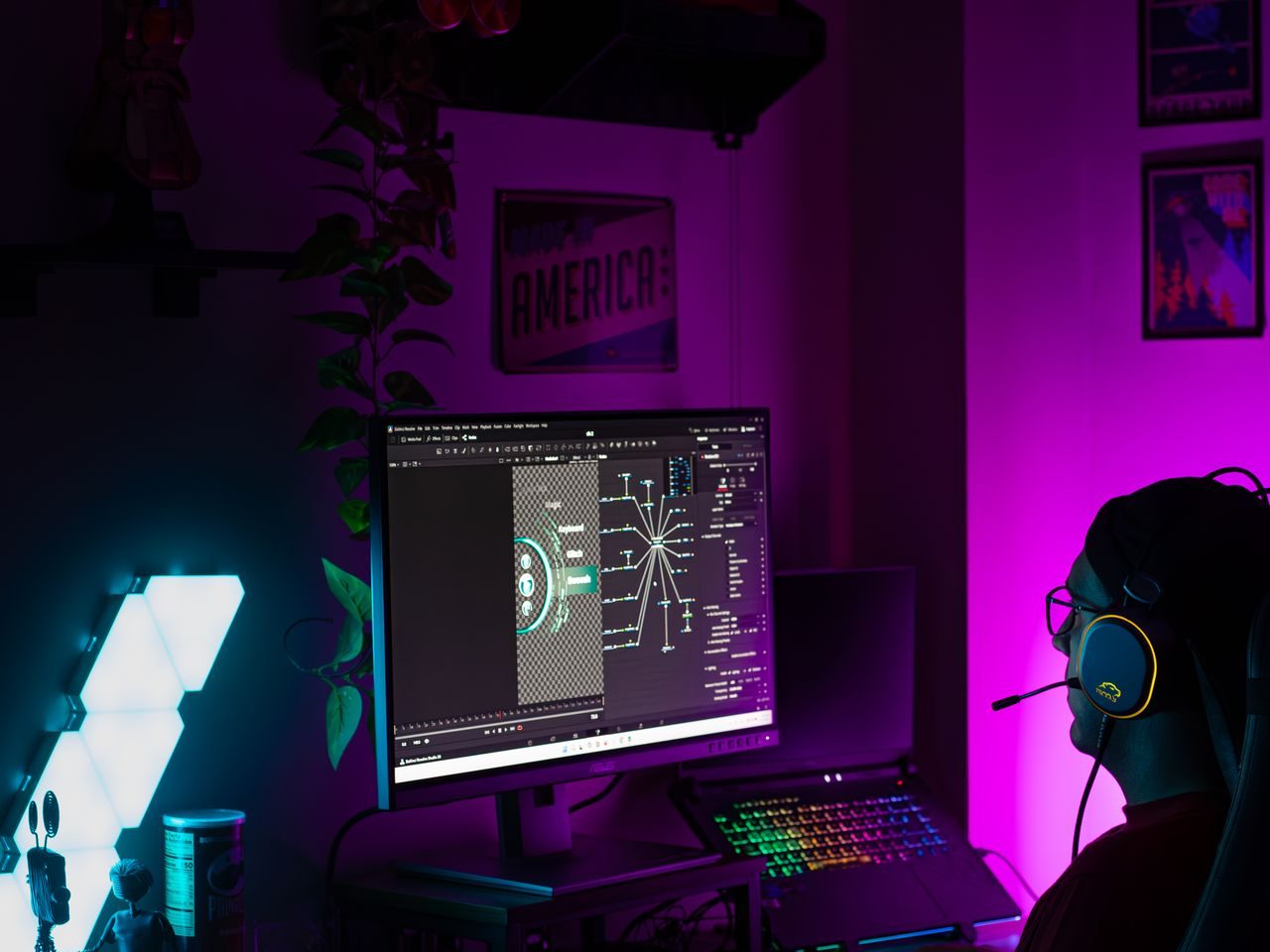 电竞专区板块示意